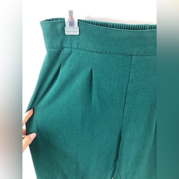 Vtg Penny Lane Pleated Stirrup Pants Small High Rise Stretch 90s 80s Comfy Retro - Picture 2 of 9